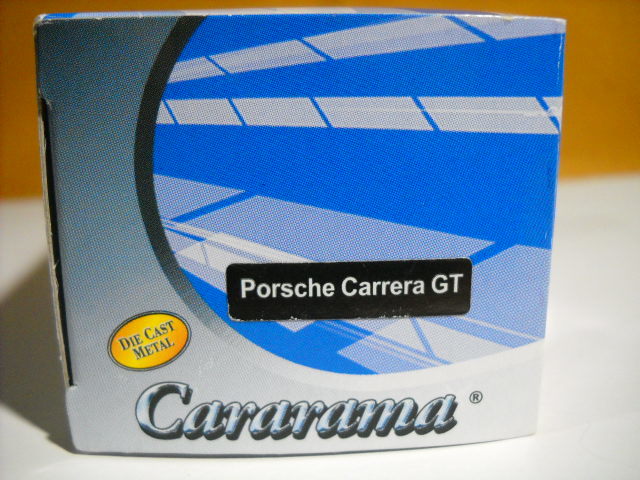 癒しのミニカー！Cararama1/72 ポルシェカレラGT　Porsche Carrera 中身美品　ホンウェル　商品説明全文必読　同梱歓迎　異次元航法堂_超破格価から始めます。