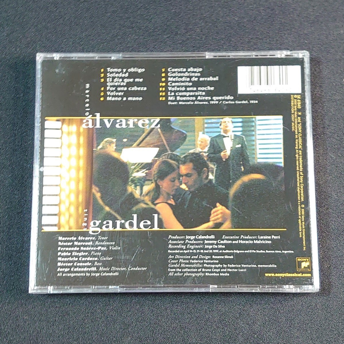 Marcelo lvarez『Marcelo Alvarez Sings Gardel』マルセロ・アルバレス/CD /#YECD795_画像2