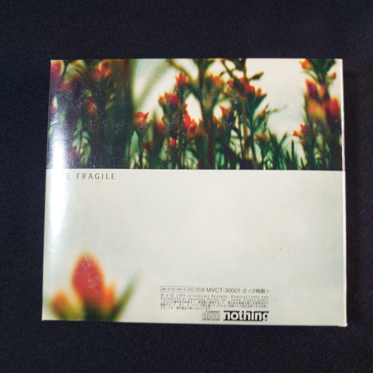 Nine Inch Nails[The Fragile]na in * дюймовый * ногти z/CD /#YECD1013