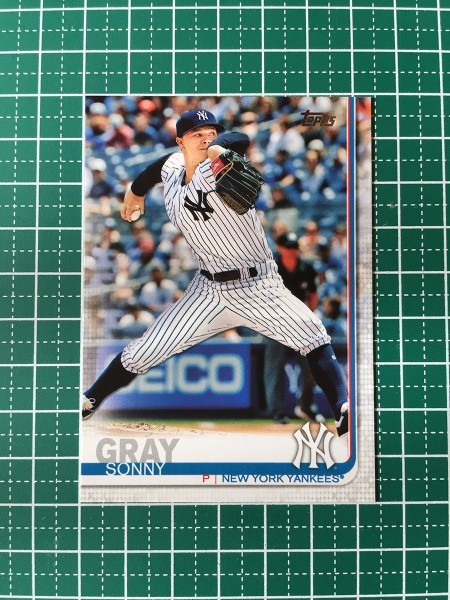 即決のみ！★TOPPS MLB 2019 SERIES 1 BASEBALL #285 SONNY GRAY【NEW YORK YANKEES】ベースカード 19★同梱発送可能！_画像1