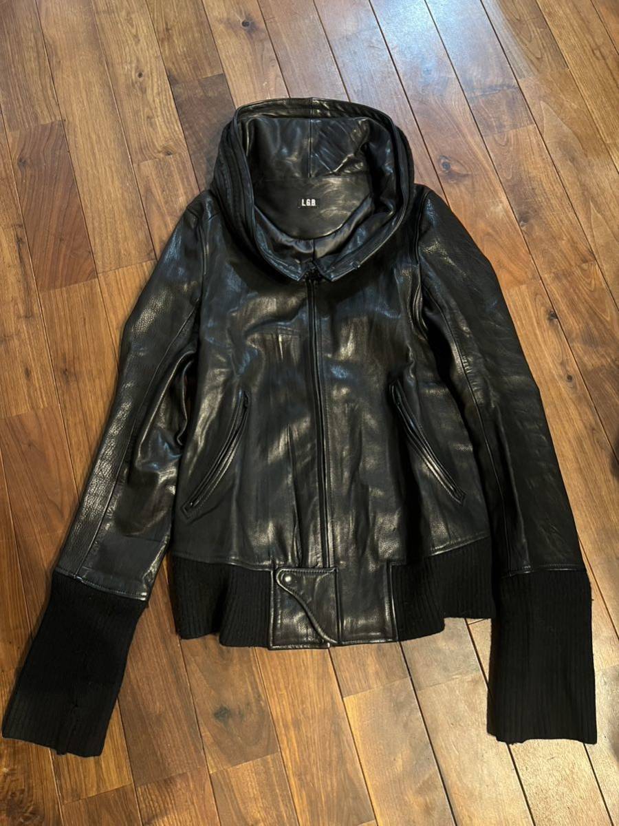 00s archive L G B BONO11 leather jacket レザー レザージャケット