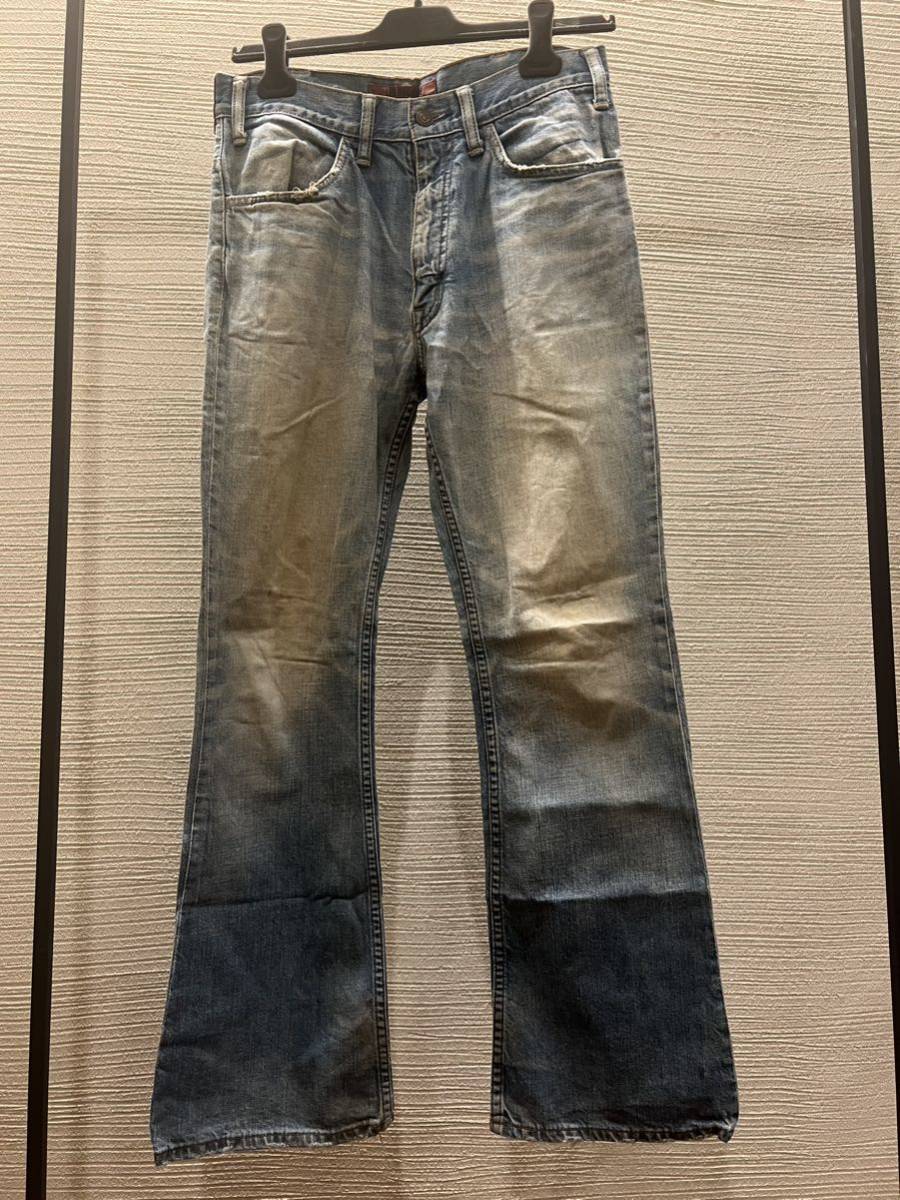 00s archive LED RECHWE flare denim Denim jeans vintage y2k 00s archive LED RECHWE flare denim Denim jeans vintage y2k