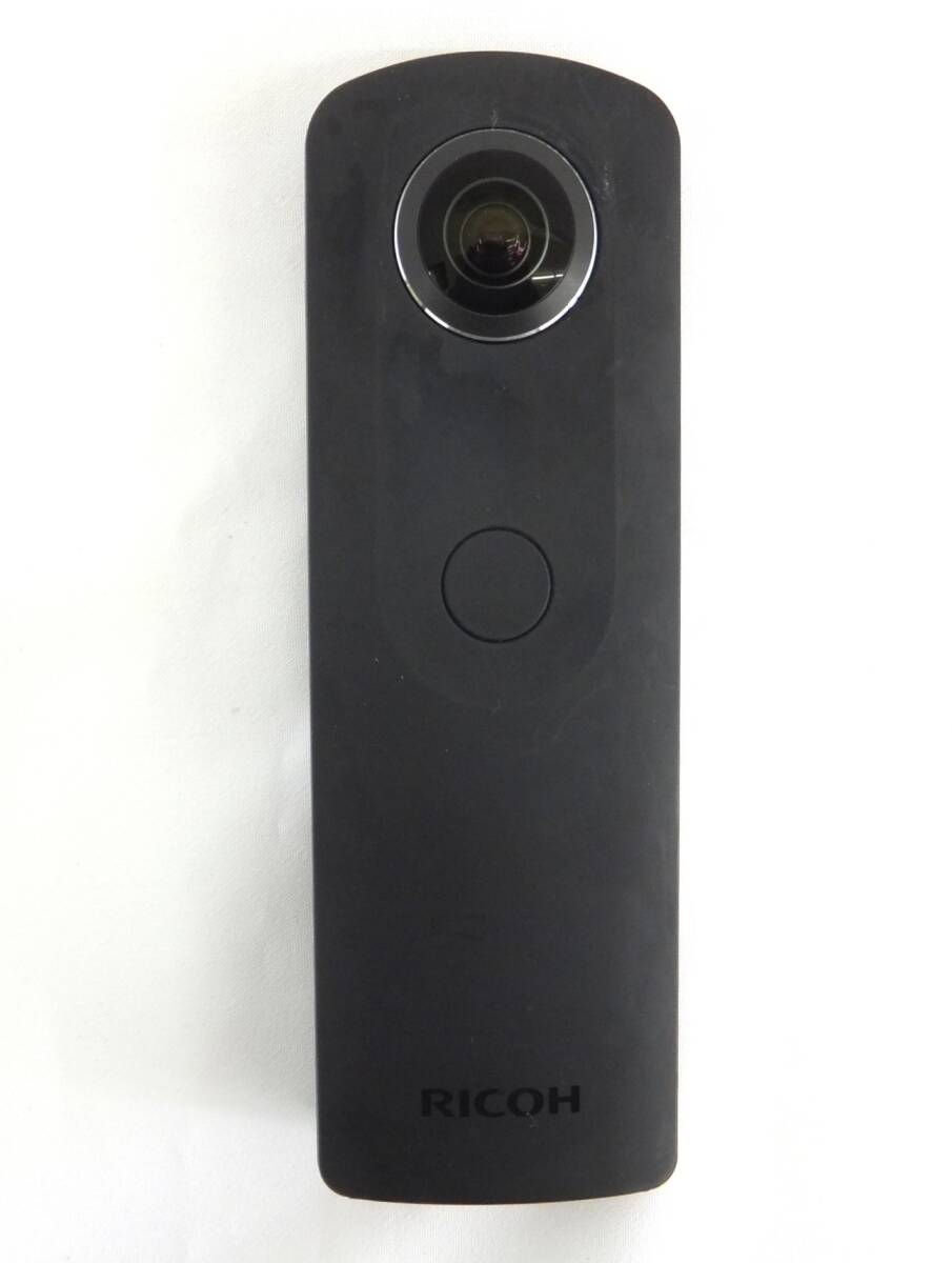 RICOH リコー THETA S シータ ブラック 360度 全天球カメラ 通電のみ確認_画像7