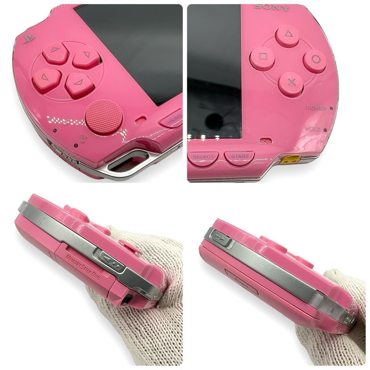 美品 SONY ソニー PSP-1000 本体 ピンク PlayStation Portable プレイステーション ポータブル