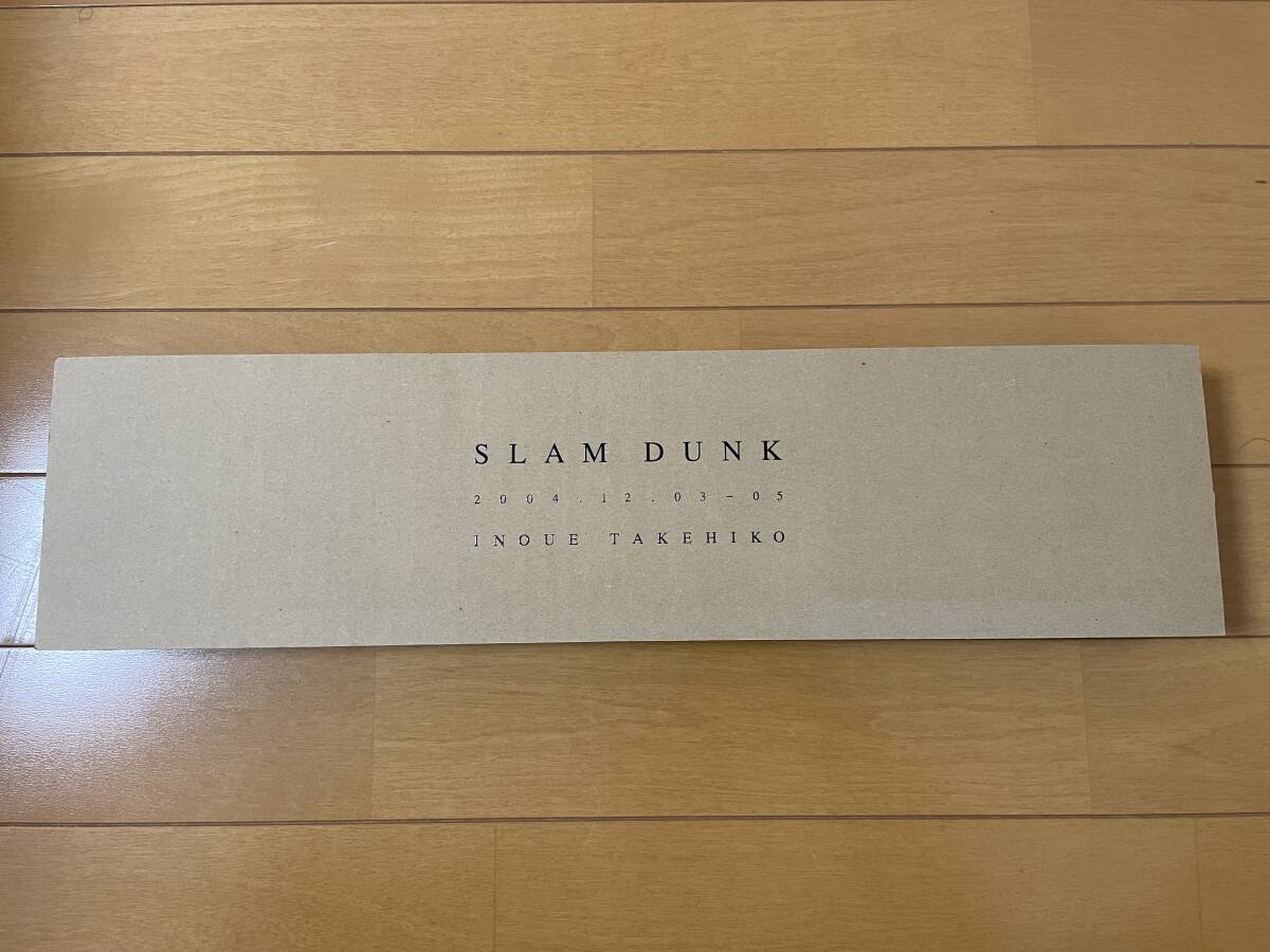 未使用　スラムダンク　黒板アート あれから10日後　ポストカード 2004.12.03-05　SLAM DUNK 井上雄彦_画像2