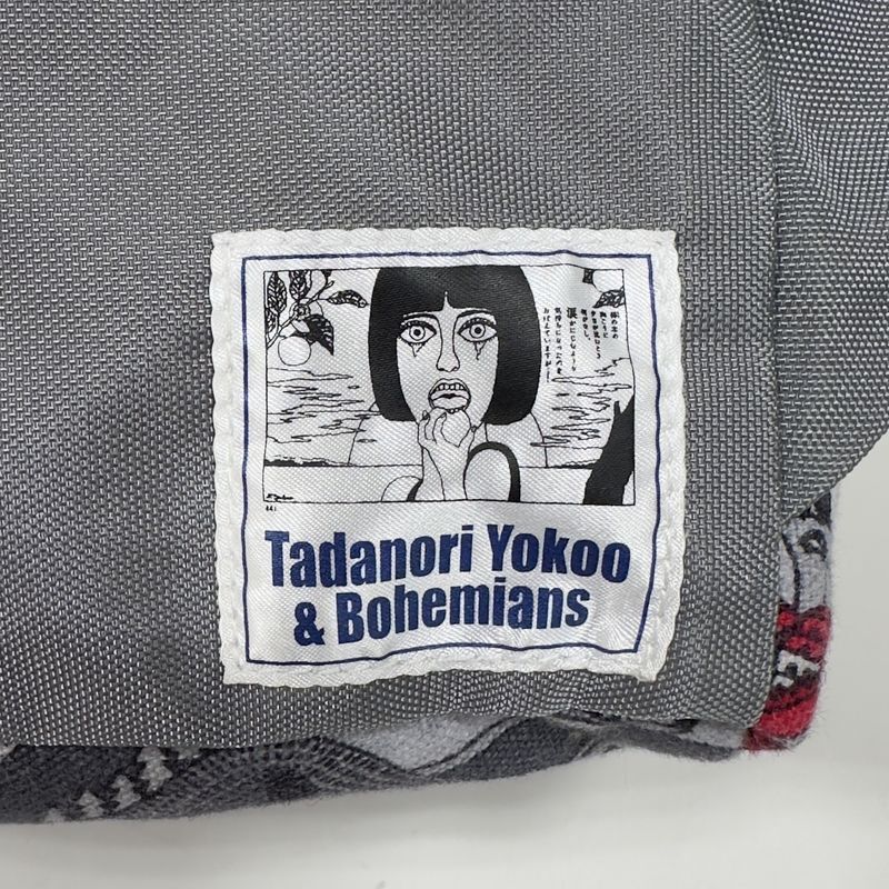 【1円スタート】 Tadanori Yokoo & Bohemians 横尾忠則 ボヘミアンズ MAP WAIST BAG マップ柄 ウエストバッグ キャンバス地 ウエストポーチ_画像4