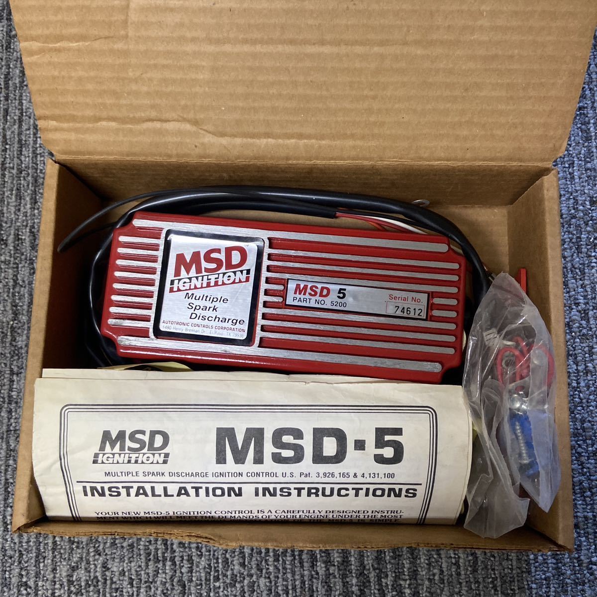 MSD 5 Ignition Boxes 5200 イグニッション 点火ボックス アメ車 旧車の画像8