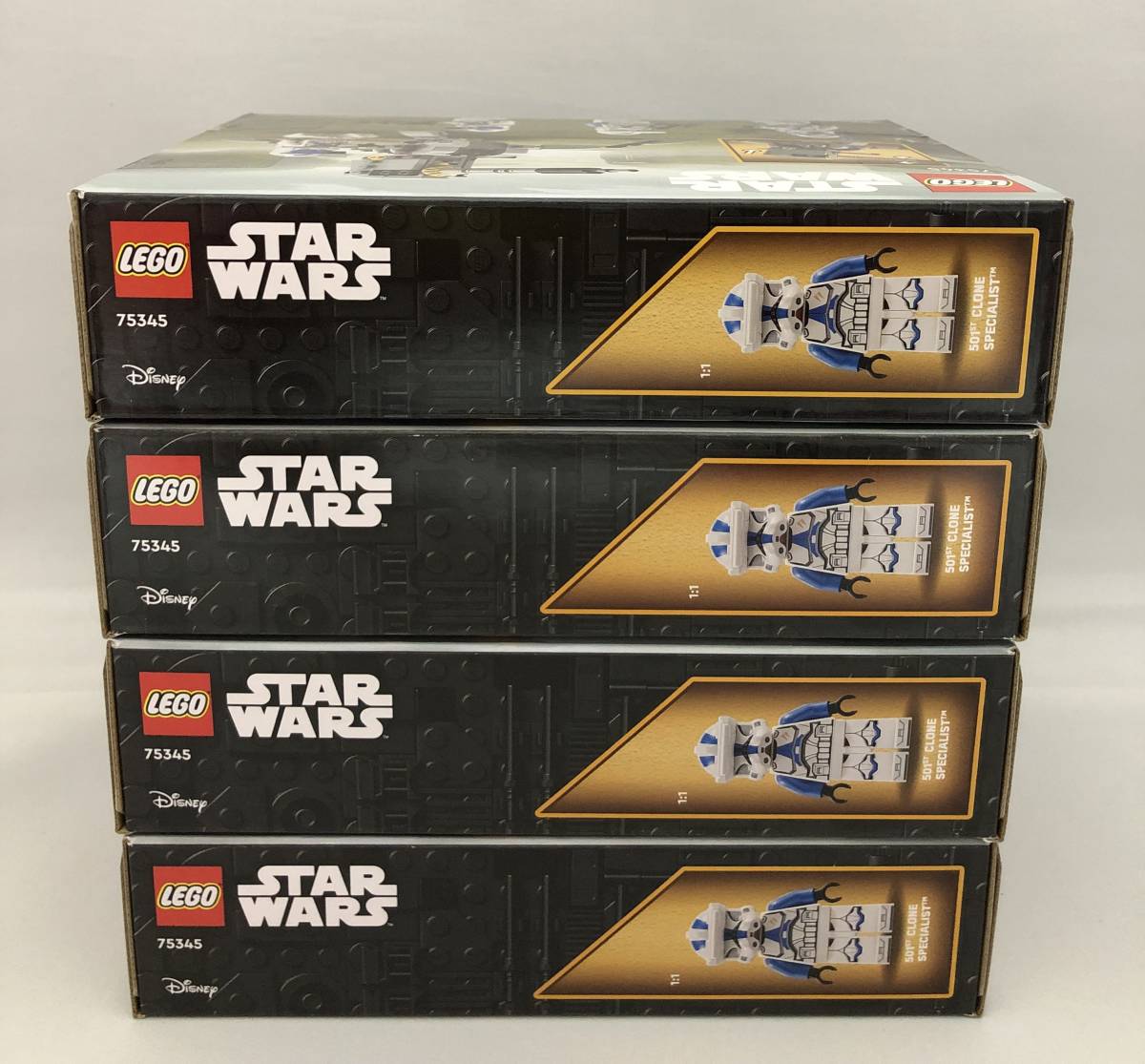 新品未開封 レゴ(LEGO) スター・ウォーズ 75345 クローン・トルーパー501部隊 バトルパック 4個セット_画像5