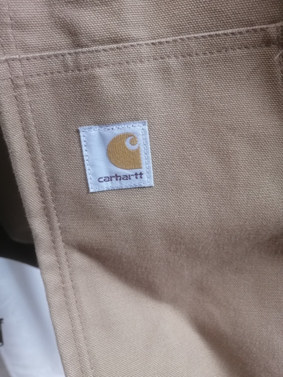 カーハート carhartt 90's ヴィンテージ アクティブパーカー ダック地 USA製 コットン ブラウン系 大きいサイズ XL_画像6