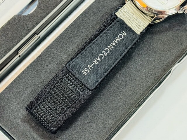 小田急電鉄 スーパーエクスプレス50000 ロマンスカー ROMANCE CAR VSE 腕時計 WATCH ウォッチ 未使用品 (電池切れ）ですの画像6