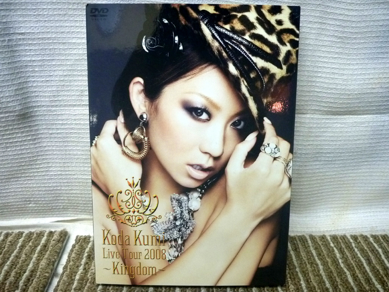 倖田來未 LIVE DVD 2008 Kingdom 初回限定盤 程度良です_画像1