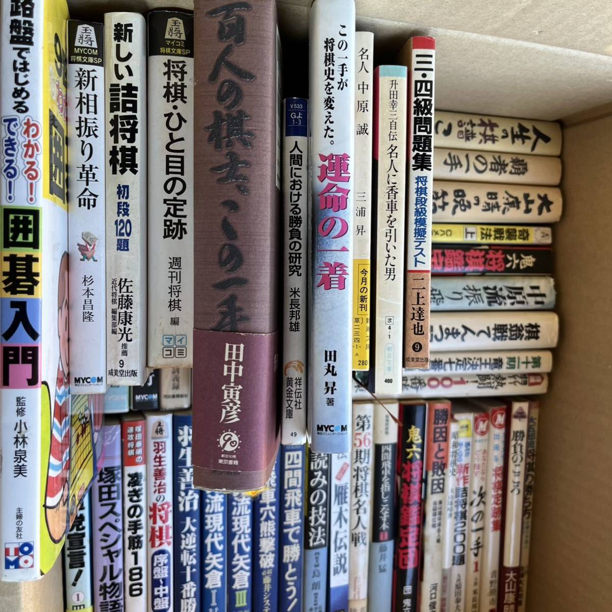 将棋 関連本 まとめ 約60冊 大量 竜王 名人 羽生善治 小林健二 藤井猛 佐藤康光 他_画像3