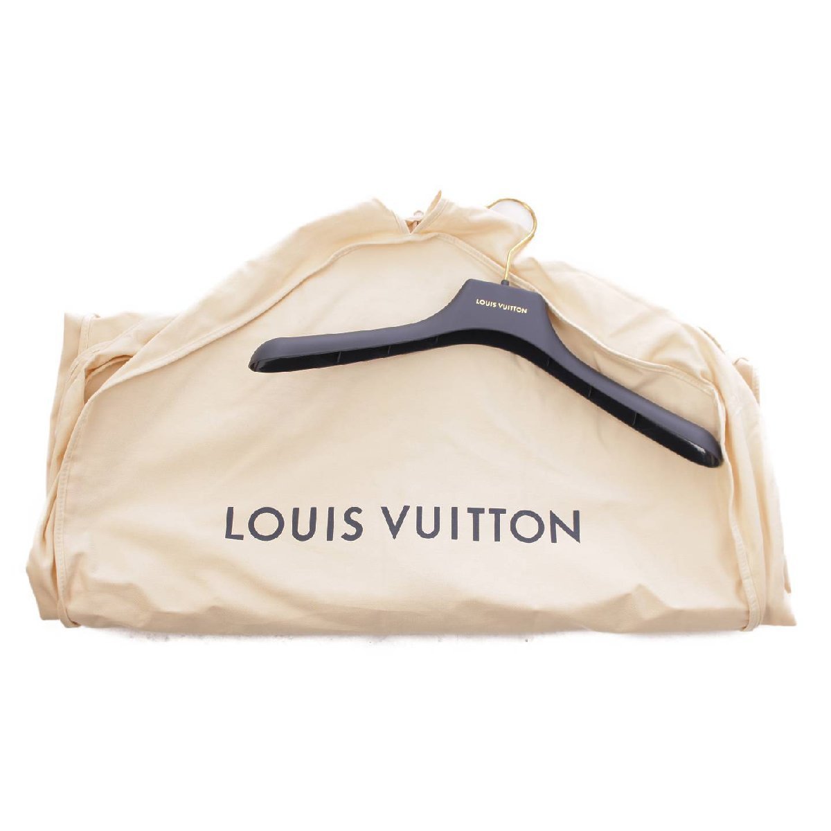 [ Louis Vuitton ]Louis Vuitton 23AW monogram fleece Parker boa jacket 1AAKAU Brown 34 [ used ][ regular goods guarantee ]201158