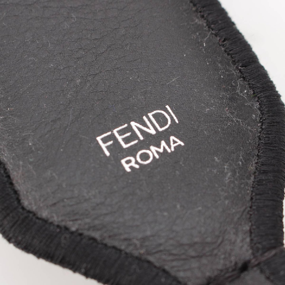 【...】Fendi　FF лого   ... ...  плечо   ремень  8AV077  черный  【 подержанный товар 】【 подлинный товар   гарантия 】201589