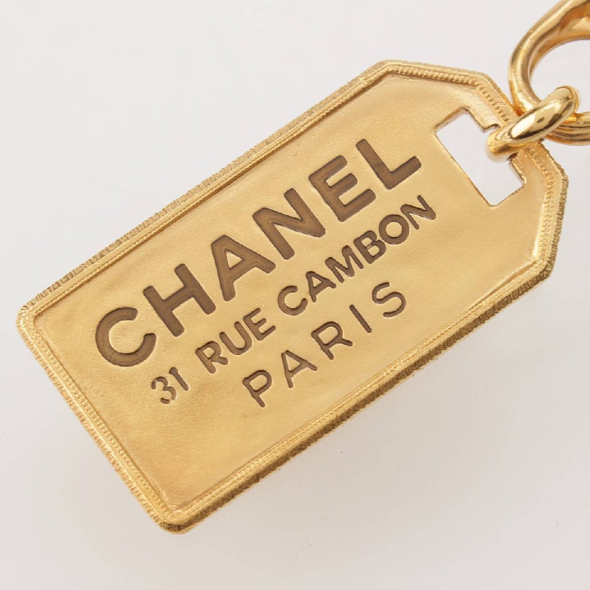 【シャネル】Chanel　F20V カンボンプレート パール ロゴ GP ブローチ ゴールド 【中古】【正規品保証】199183_画像3