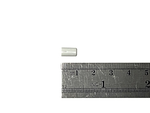 プッシュスイッチ用ボタン 外径5mm 内孔サイズ3mm x 2.7mm 10個セット (グレー)の画像2