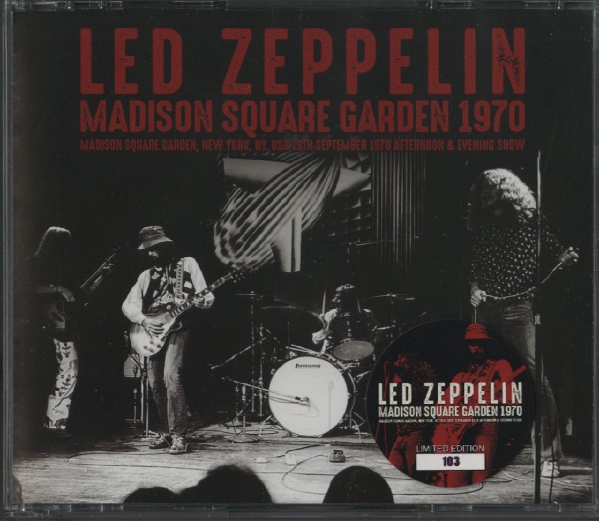 CD/4CD/ LED ZEPPELIN / MADISON SQUARE GARDEN 1970 / レッド・ツェッペリン / 輸入盤 40207_画像1