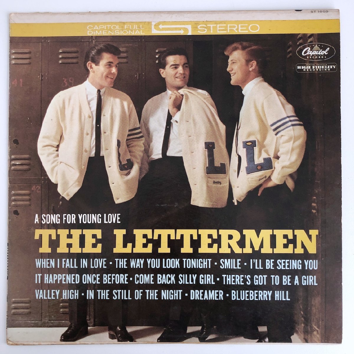 LP/ THE LETTERMEN / A SONG FOR YOUNG LOVE / US盤 オリジナル レインボーラベル CAPITOL ST1669 40212_画像1