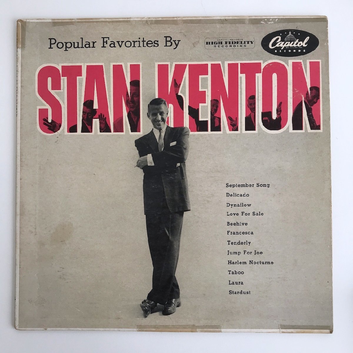 LP/ STAN KENTON / POPULAR FAVORITES BY STAN KENTON / US盤 オリジナル ターコイズラベル CAPITOL T-421 402228_画像1