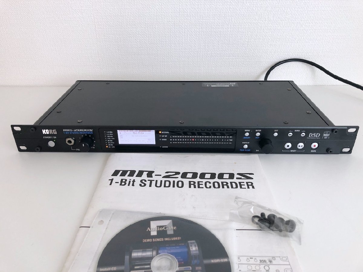 KORG MR-2000S DSDレコーダー 取説付き 動作OK 現状品 コルグ_画像1