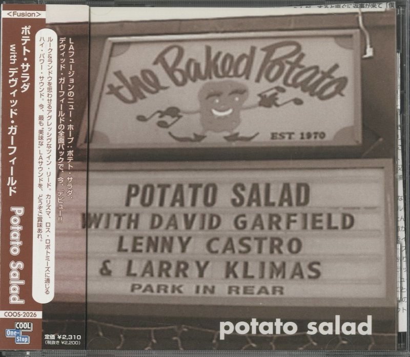 CD/ POTATO SALAD、DAVID GARFIELD / POTATO SALAD / ポテトサラダ、デイヴィッド・ガーフィールド / 国内盤 帯付 COOS2026 40227Mの画像1