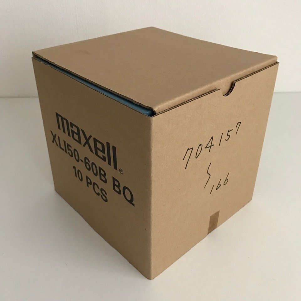 【未使用品】オープンリールテープ 7号 MAXELL XLⅠ50-60B BQ 10本セット まとめ売り 現状品 （39）_画像9