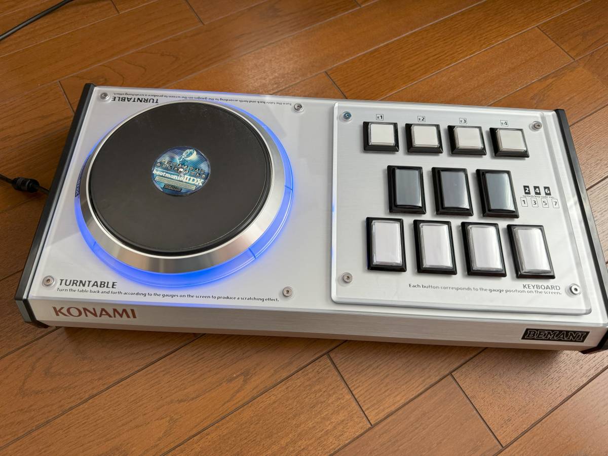 KONAMI beatmania IIDX 専用コントローラ プレミアムモデル INFINITAS USB接続 生産終了 初期モデル 入手困難_画像1