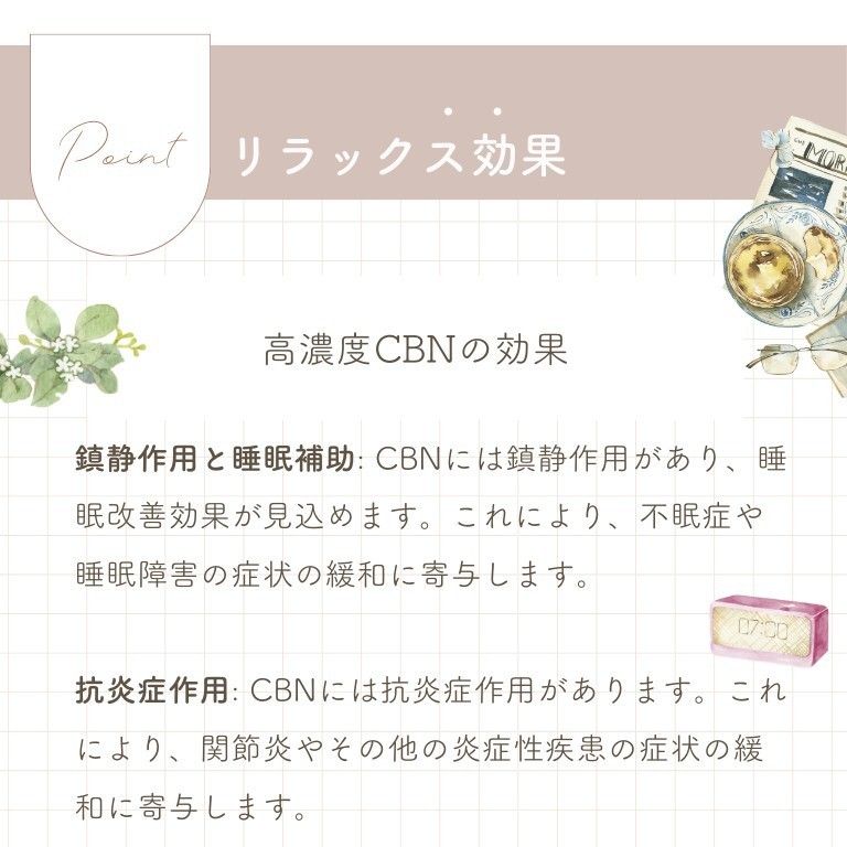 【CBN60%】リキッド 1ml