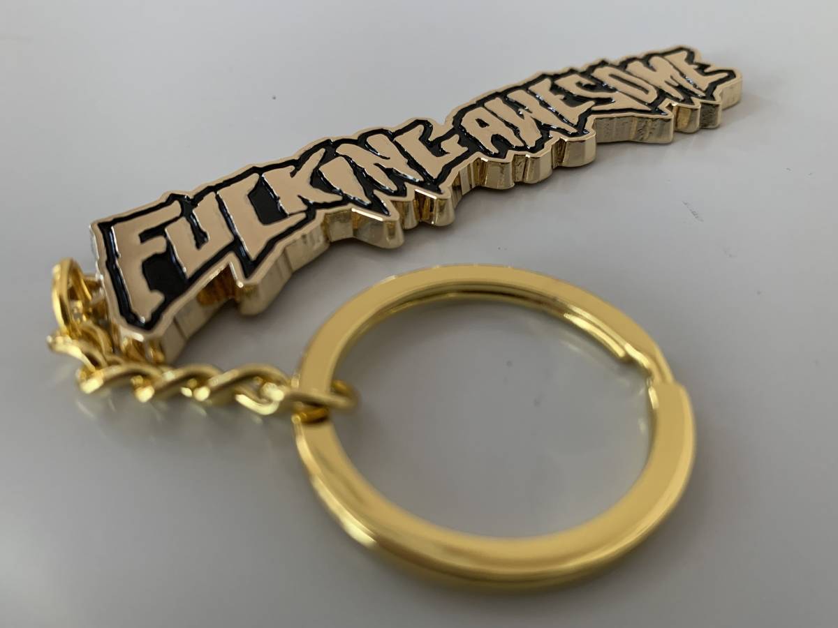 Fucking Awesome Gold Stamp Keychain_画像4