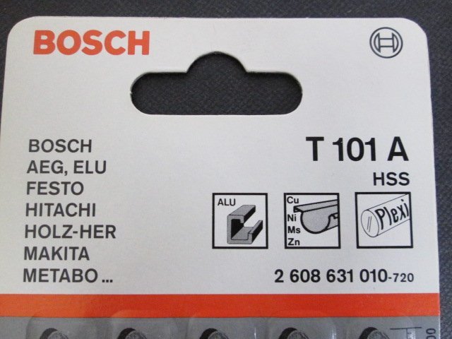 F860■BOSCH(ボッシュ) ジグソー刃 / T101A // 計19点 // ブレード / まとめ売り / 未使用_画像5