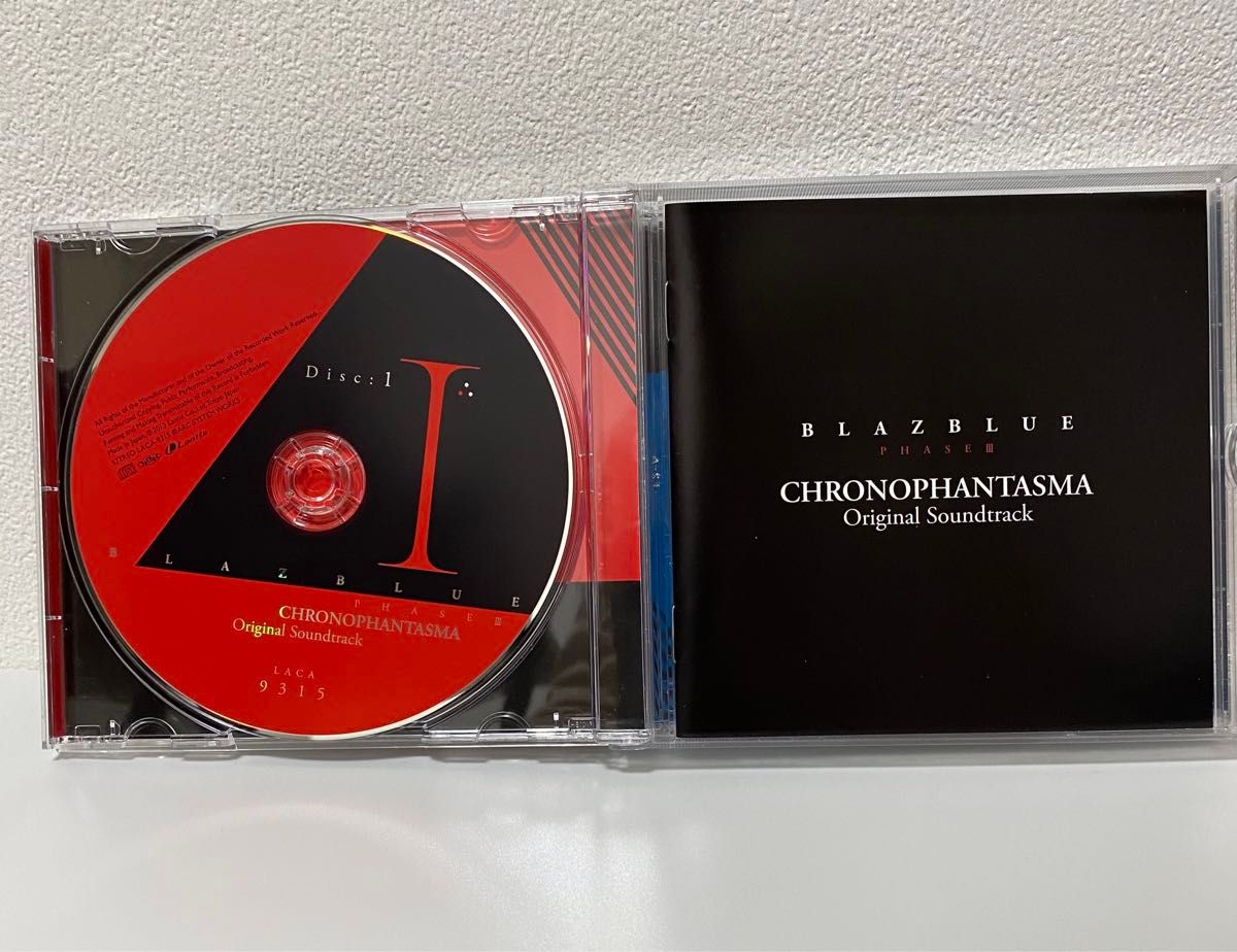 【CD】ブレイブルー　クロノファンタズマ　オリジナルサウンドトラック