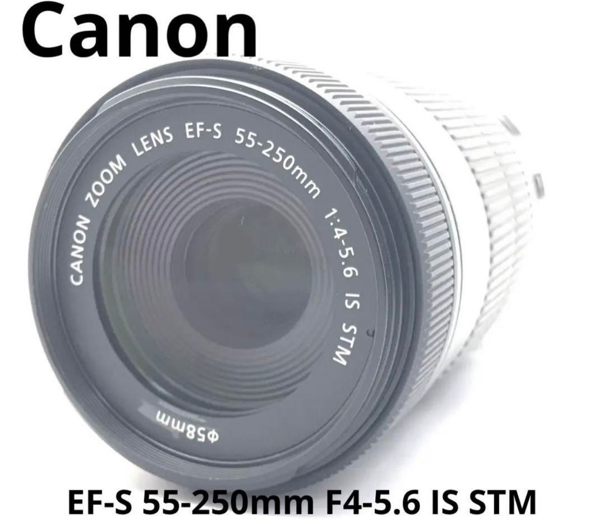 【美品】Canon EFS 55-250mm F4-5.6 IS STM