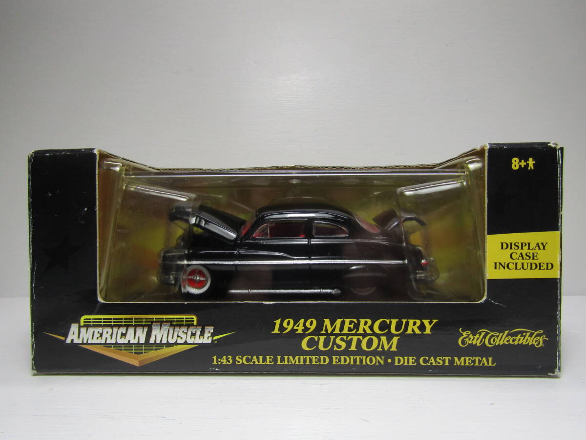 Mercury 1/43 Mercury Ertl Ertl Coupe Club coupe Street Hot Rod 50s Street Rod Old school 1949 lowdown 