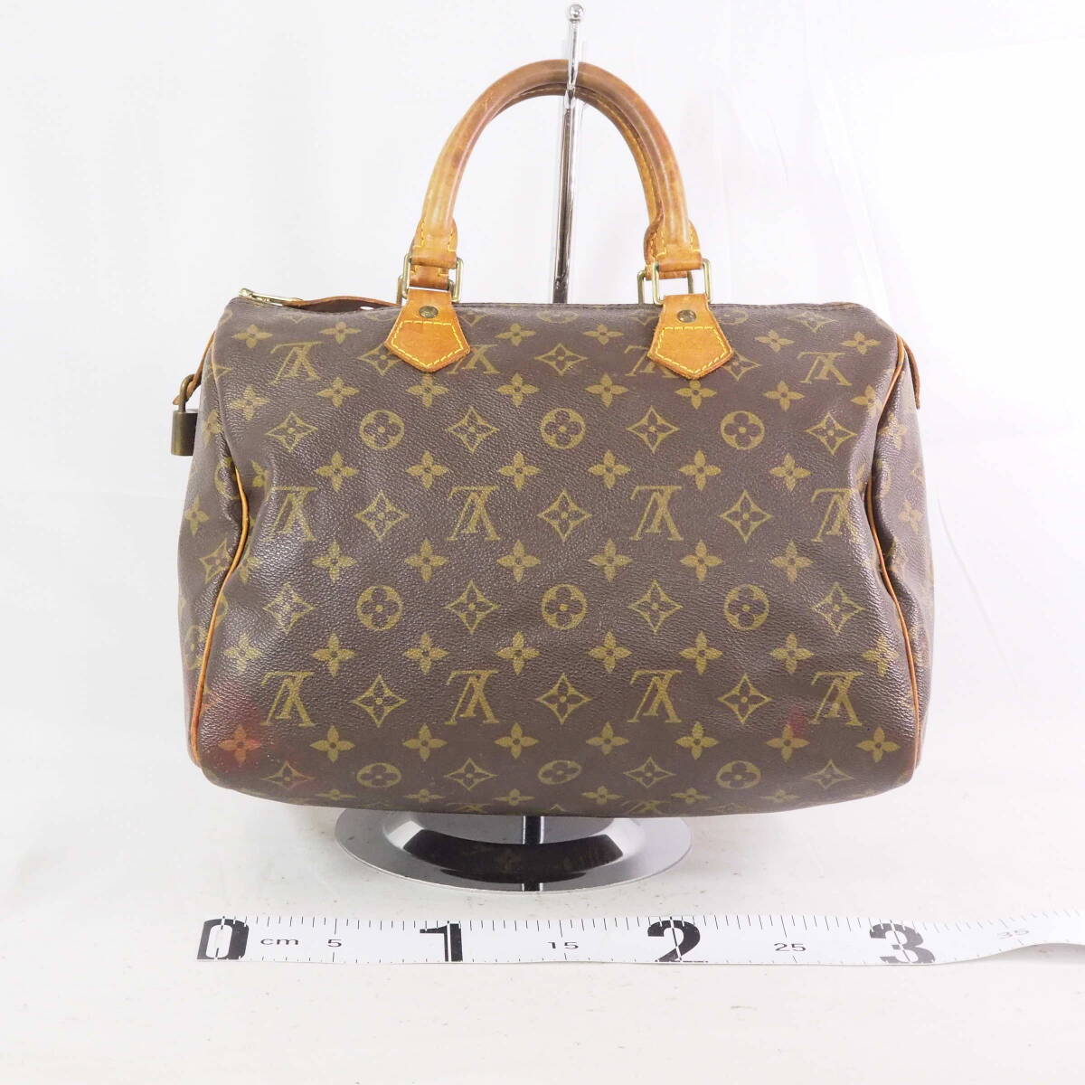 ルイ・ヴィトン モノグラム　スピーディ 30 LOUIS VUITTON ミニボストン ハンドバッグ+パドロック[VI1913-VU7_画像1