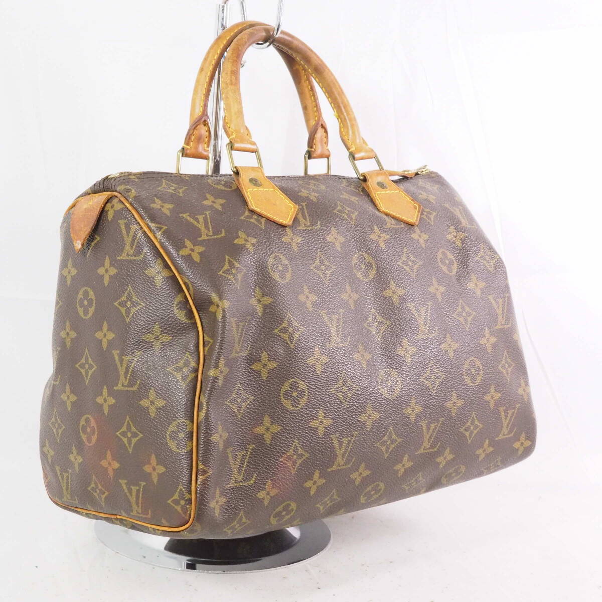 ルイ・ヴィトン モノグラム　スピーディ 30 LOUIS VUITTON ミニボストン ハンドバッグ+パドロック[VI1913-VU7_画像3