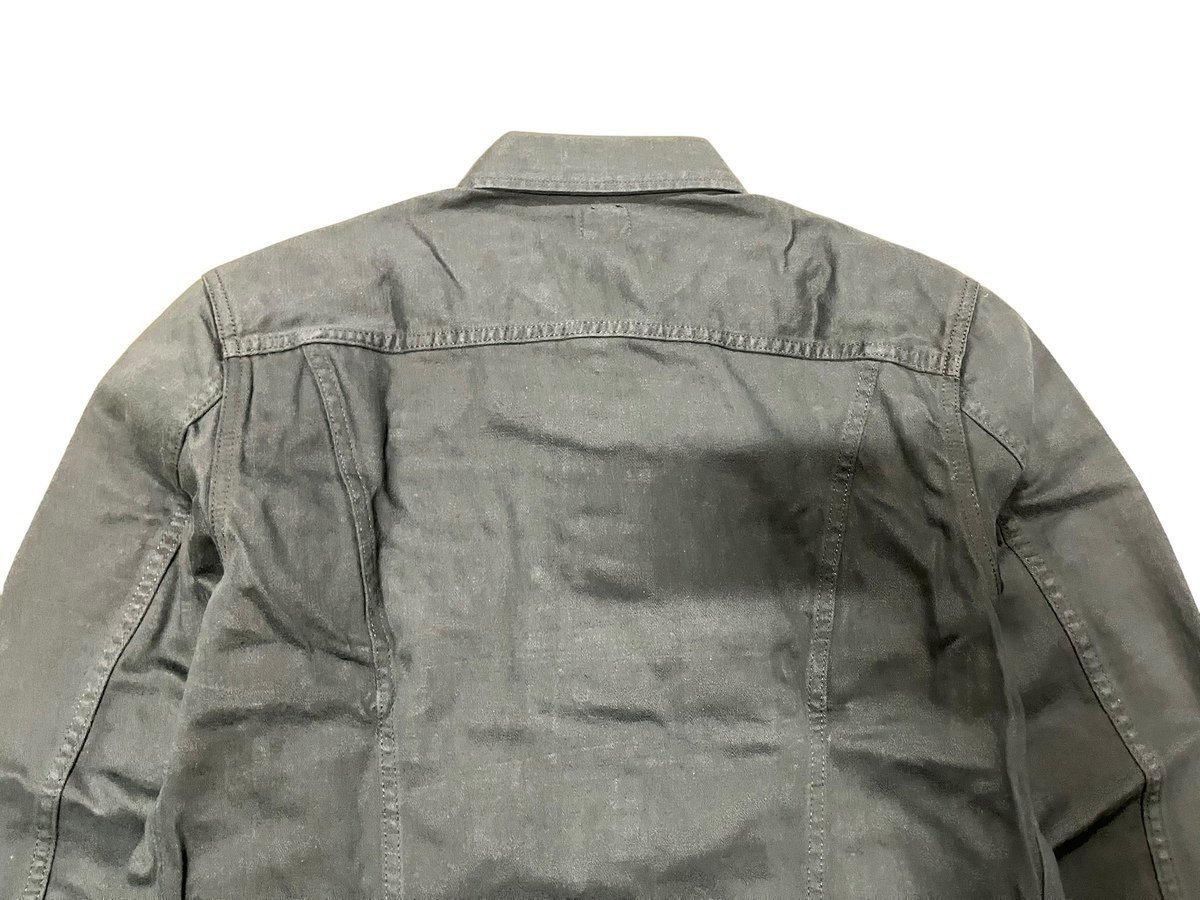 【新品未使用】Lee ウエスターナー ジャケット WESTERNER JACKET LT0521 メンズ ブラック 綿100％ サイズ XL ブランド 洋服 アウター 上着_画像6