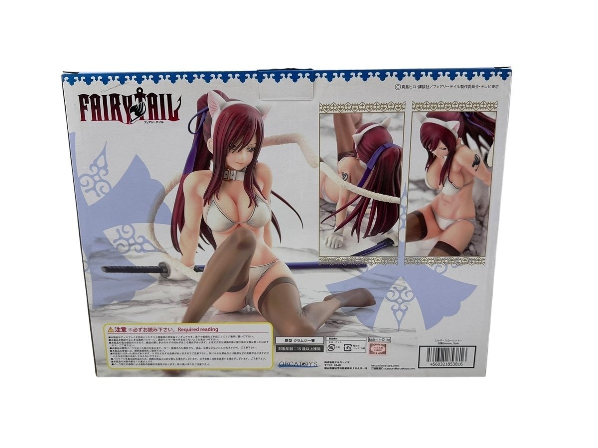 新品未使用品 ORCATOYS オルカトイズ FAIRY TAIL エルザ・スカーレット 白猫Gravure_Style グラビアスタイル フィギュア 人形 1/6スケール_画像7