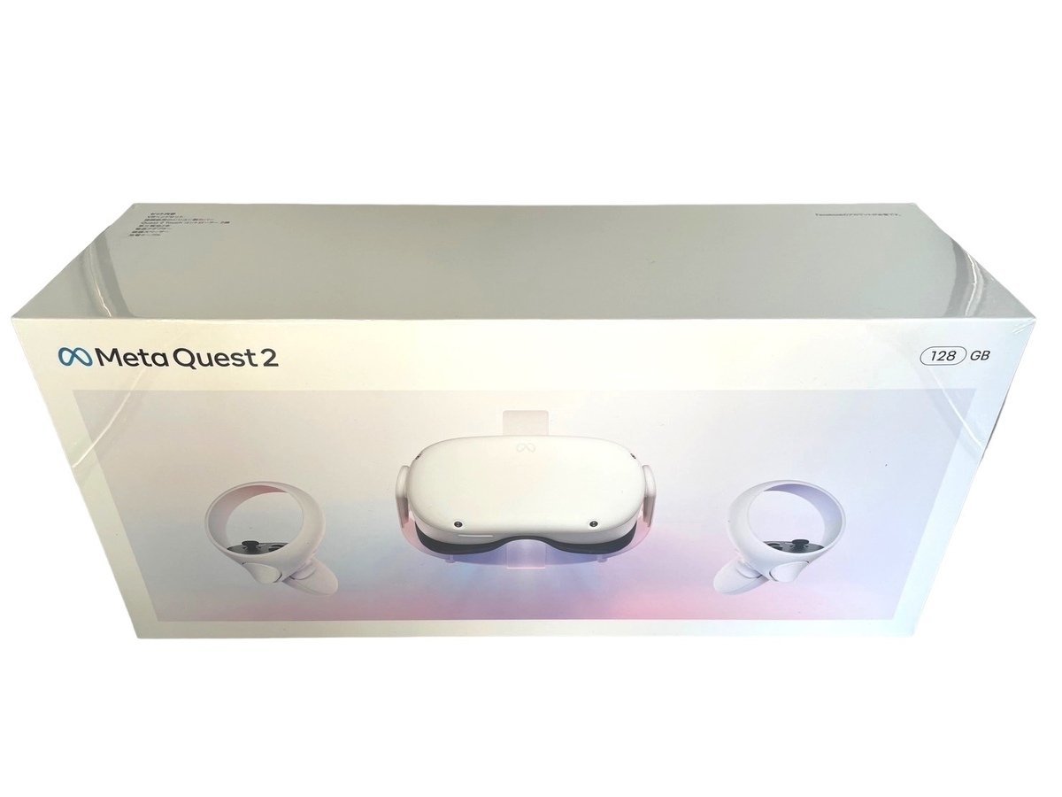 ■【新品未開封】Meta Quest 2 128GB VRヘッドセット メタ クエスト オールインワンVR 6DoF 片目当たり解像度1832x1920 60 72 90 Hz対応_画像1