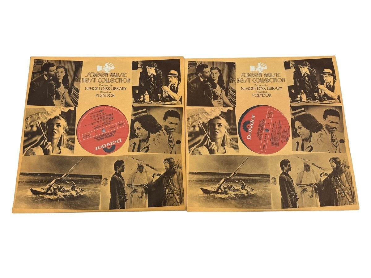 1 スタ ～ 美品 screen music best collection LP 映画音楽 洋画音楽 レコード 12枚入り セット まとめ コレクション レア 希少 現状品の画像2