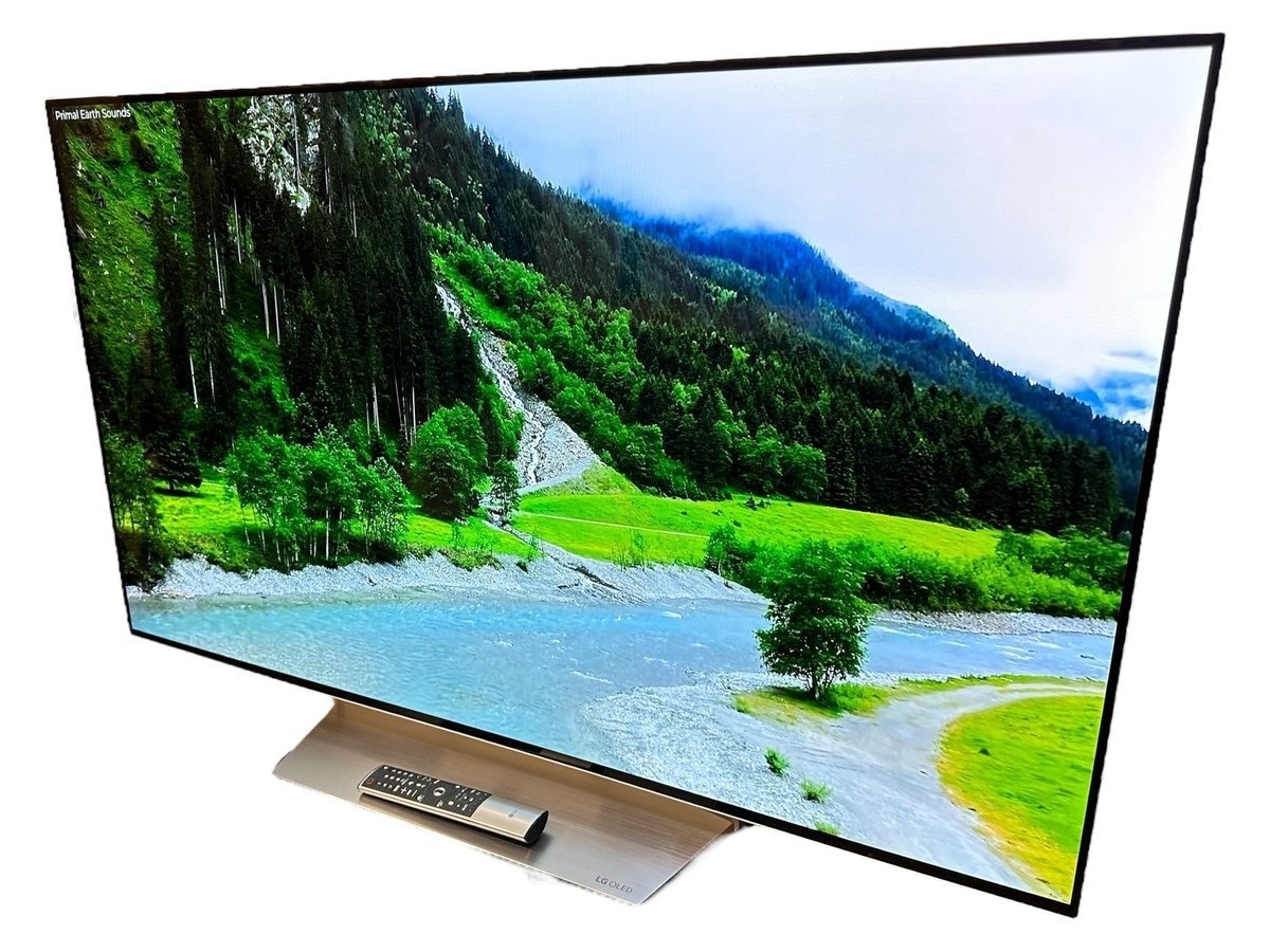【店頭引取限定】LG OLED 有機ELテレビ OLED55B7P-J 2017年製 55V 生活家電 大型 大画面 HDMI4端子 TV 映像機器 Wi-Fi内蔵 高画質 本体_画像1