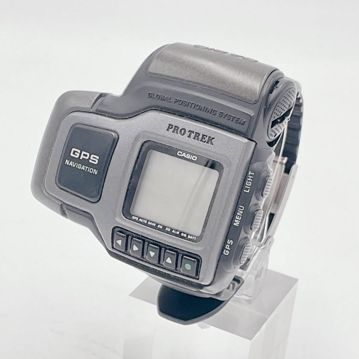 【1円～】 希少 CASIO PRT-1 PROTREK GPS Navigation カシオ プロトレック ナビゲーション アンティーク_画像1