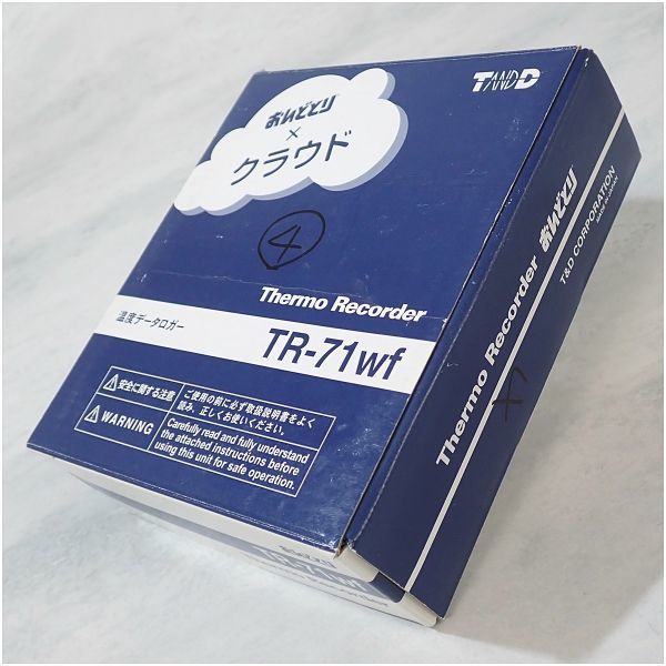 T&D おんどとり×クラウド 温度データロガー TR-71wf ホワイト 箱・温度センサ付き ②_画像10
