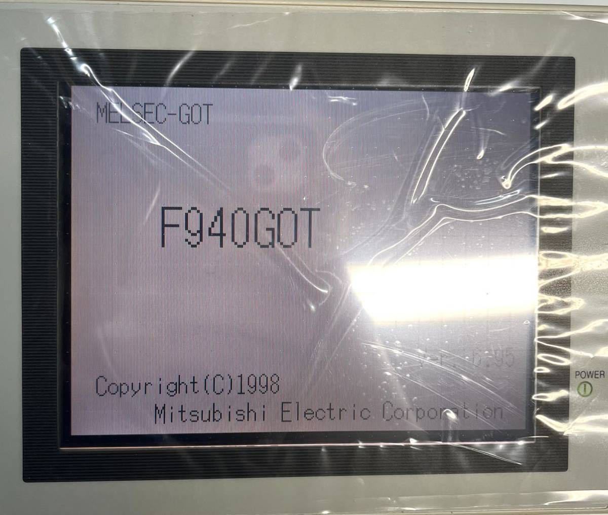 MITSUBISHI 三菱電機 GOT900 GOT 表示器 タッチパネル 6型 QVGA STNカラー F940GOT-SWD_画像1