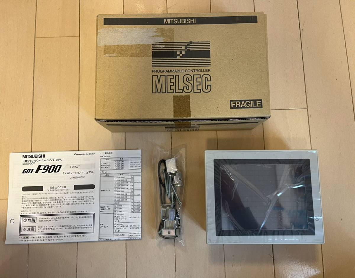 MITSUBISHI 三菱電機 GOT900 GOT 表示器 タッチパネル 6型 QVGA STNカラー F940GOT-SWD_画像6