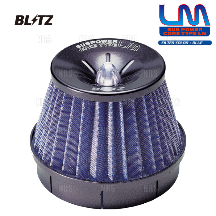 BLITZ ブリッツ サスパワー コアタイプLM (ブルー) ラクティス NCP100/NCP105 1NZ-FE 2005/10～ (56144_画像1