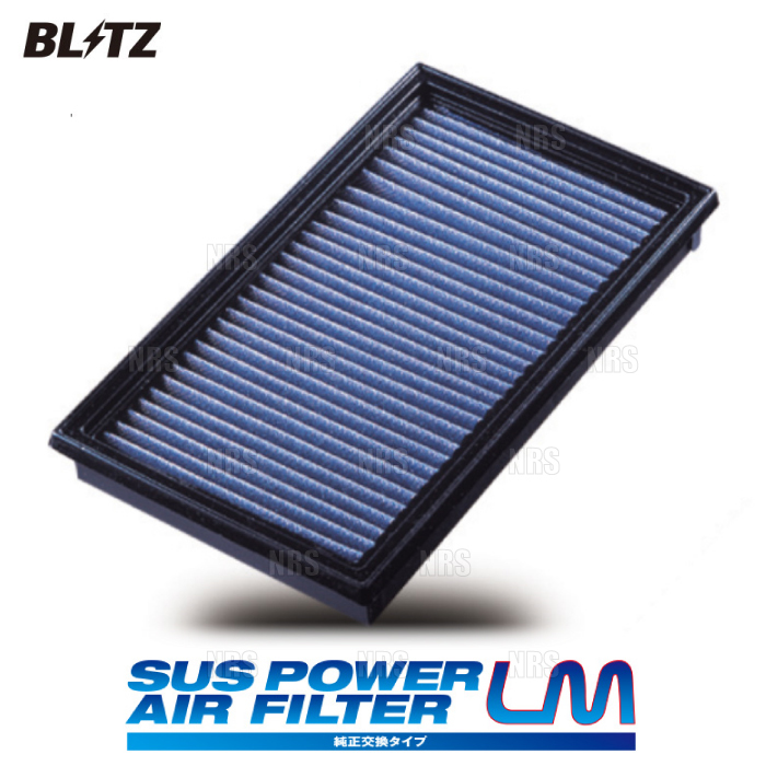 BLITZ ブリッツ サスパワー エアフィルターLM (SM-51B) ランサーエボリューション7/8/9/ワゴン CT9A/CT9W 4G63 2001/2～ (59521_画像1