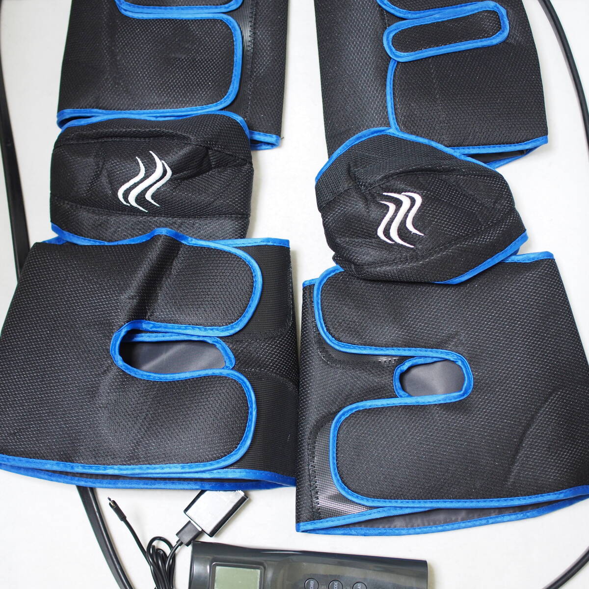 Foot Massager エアーフットマッサージャー WNS-FT01 家庭用 エアマッサージャー 膝温感機能搭載 動作確認済み 現状品　管理番号409-6_画像7