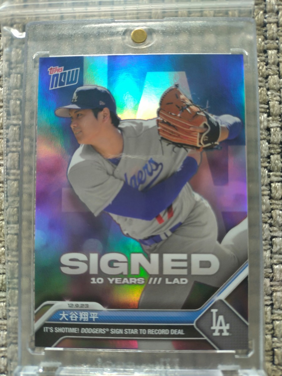 Topps Now Ohtani Shohei Dodgers 大谷翔平 漢字Verの画像1