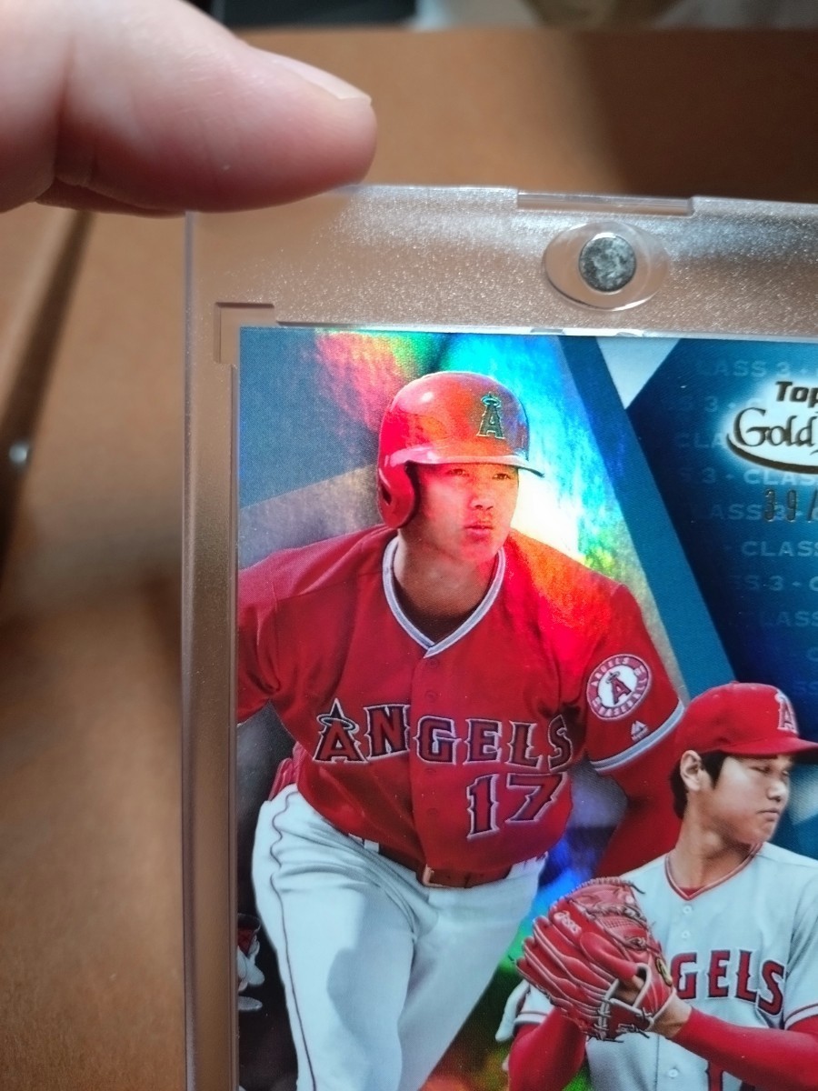 2018Topps GOLD LABEL Shohei Ohtani Blue 50 RC 2018　ゴールドラベル 大谷翔平 ルーキーカード 50シリ_画像2