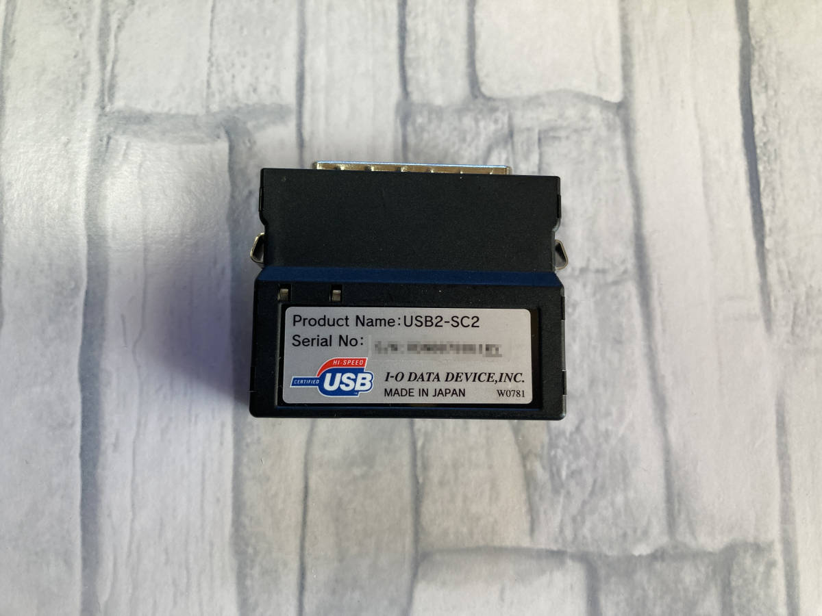 IO DATA USB2-SC2 USB SCSI 変換 アダプタ アイオーデータ_画像1